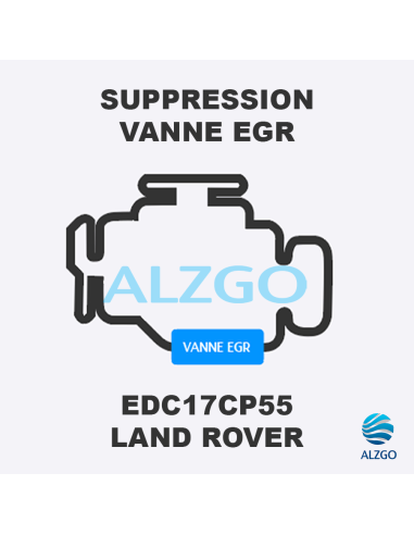 FORFAIT SUPPRESSION VANNE EGR LAND ROVER EDC17CP55