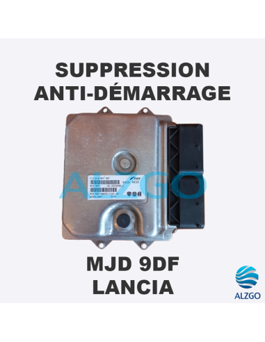 SUPPRESSION ANTI DEMARRAGE MJD 9DF LANCIA
