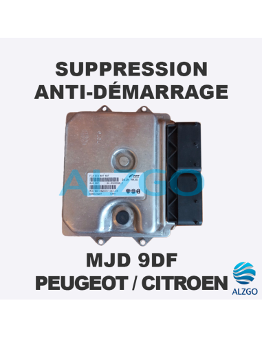SUPPRESSION ANTI DEMARRAGE MJD 9DF PEUGEOT / CITROEN