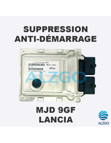 SUPPRESSION ANTI DEMARRAGE MJD 9GF LANCIA
