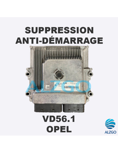 SUPPRESSION ANTI DEMARRAGE VD56.1 OPEL