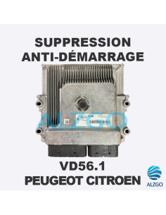 SUPPRESSION ANTI DEMARRAGE VD56.1 PEUGEOT / CITROEN