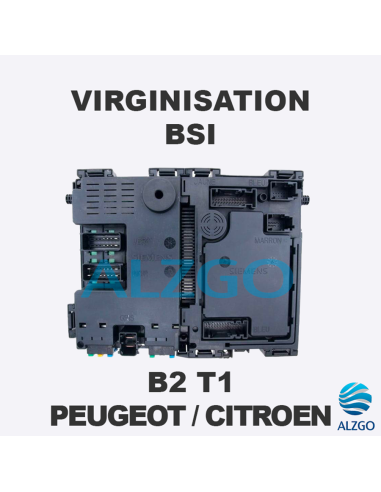 FORFAIT VIRGINISATION BSI PEUGEOT / CITROEN B2 T1