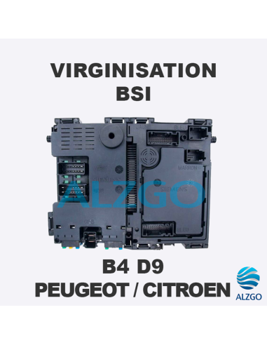 FORFAIT VIRGINISATION BSI PEUGEOT / CITROEN B4 D9