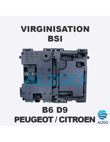 FORFAIT VIRGINISATION BSI PEUGEOT / CITROEN B6 D9