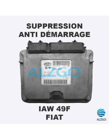 SUPPRESSION ANTI DEMARRAGE IAW 49F FIAT
