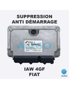 SUPPRESSION ANTI DEMARRAGE IAW 4GF FIAT