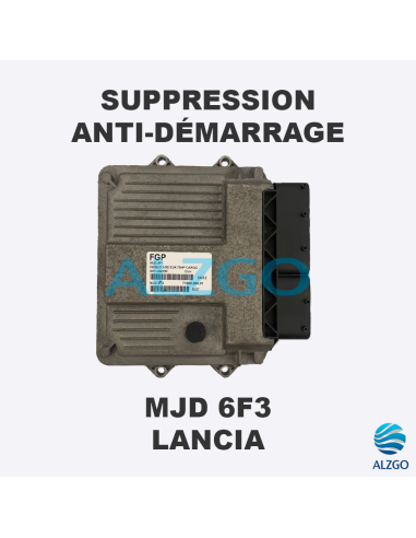 SUPPRESSION ANTI DEMARRAGE MJD 6F3 LANCIA