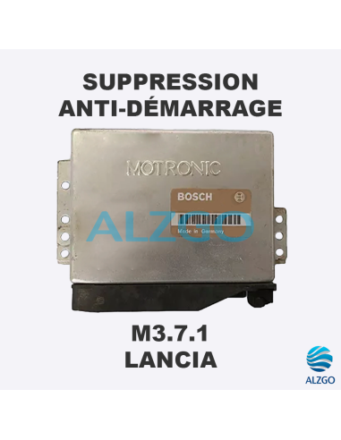 SUPPRESSION ANTI DEMARRAGE M3.7.1 LANCIA