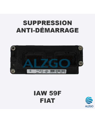 SUPPRESSION ANTI DEMARRAGE IAW 59F FIAT