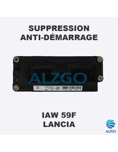 SUPPRESSION ANTI DEMARRAGE IAW 59F LANCIA