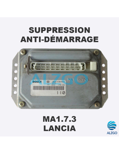 SUPPRESSION ANTI DEMARRAGE MA1.7.3 LANCIA