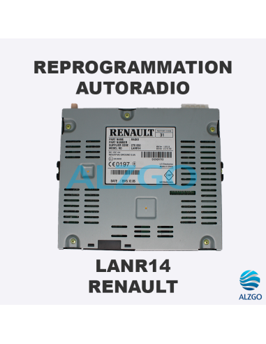 REPROGRAMMATION AUTORADIO RENAULT LANR14