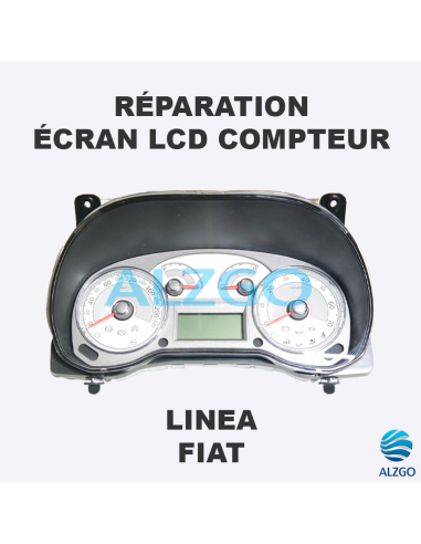 REPARATION ECRAN LCD COMPTEUR FIAT LINEA