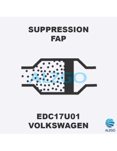 FORFAIT SUPPRESSION FAP VOLKSWAGEN EDC17U01