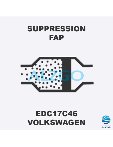 FORFAIT SUPPRESSION FAP VOLKSWAGEN EDC17C46