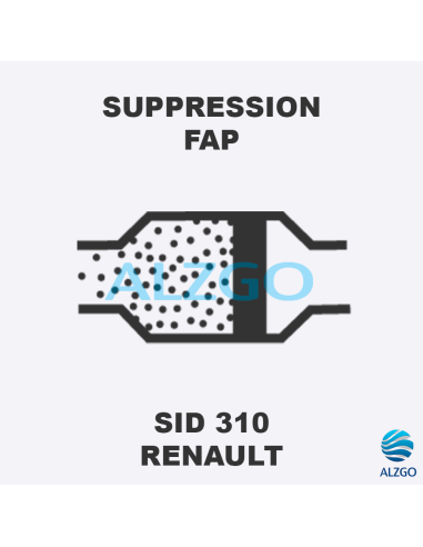 FORFAIT SUPPRESSION FAP RENAULT SID 310
