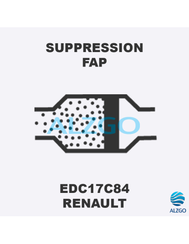 FORFAIT SUPPRESSION FAP RENAULT EDC17C84
