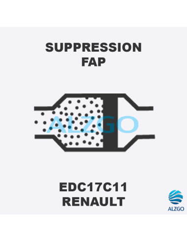 FORFAIT SUPPRESSION FAP RENAULT EDC17C11