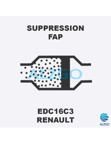 FORFAIT SUPPRESSION FAP RENAULT EDC16C3