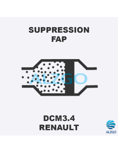 FORFAIT SUPPRESSION FAP RENAULT DCM3.4
