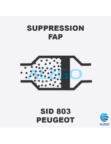 FORFAIT SUPPRESSION FAP PEUGEOT SID 803