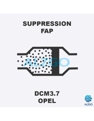 FORFAIT SUPPRESSION FAP OPEL DCM3.7