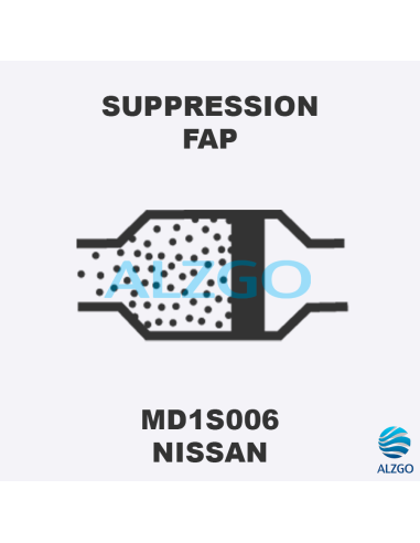 FORFAIT SUPPRESSION FAP NISSAN MD1CS006