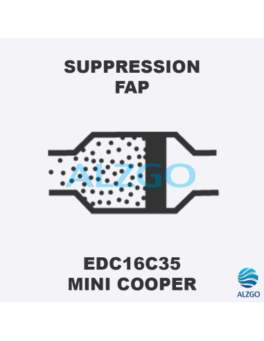 FORFAIT SUPPRESSION FAP MINI COOPER EDC16C35