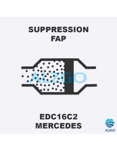 FORFAIT SUPPRESSION FAP MERCEDES EDC16C2
