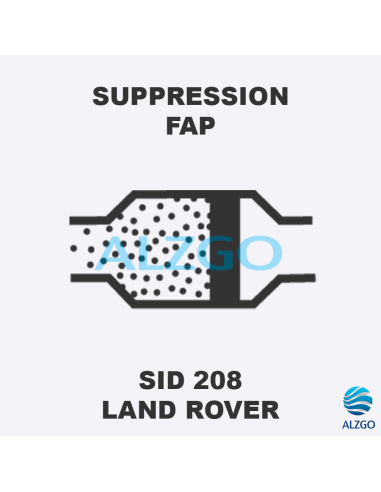 FORFAIT SUPPRESSION FAP LAND ROVER SID 208