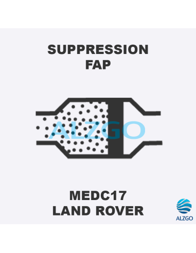 FORFAIT SUPPRESSION FAP LAND ROVER MEDC17