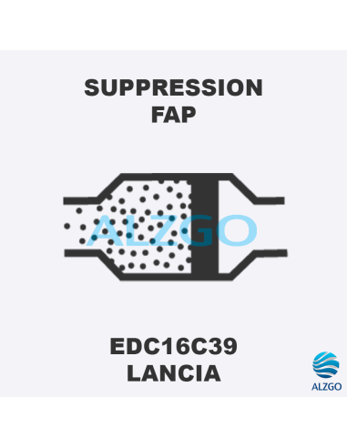 FORFAIT SUPPRESSION FAP LANCIA EDC16C39