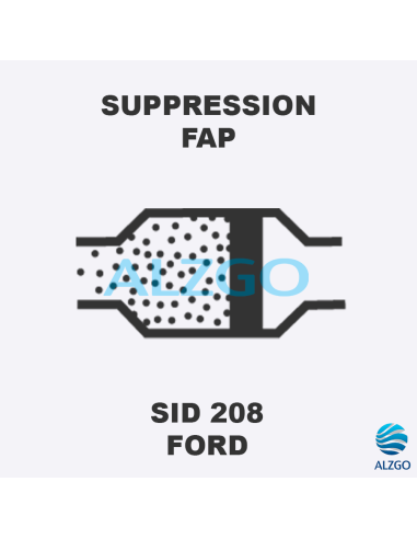 FORFAIT SUPPRESSION FAP FORD SID208