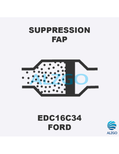 FORFAIT SUPPRESSION FAP FORD EDC16C34