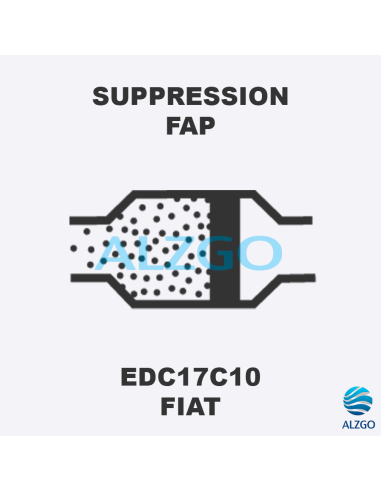 FORFAIT SUPPRESSION FAP FIAT EDC17C10