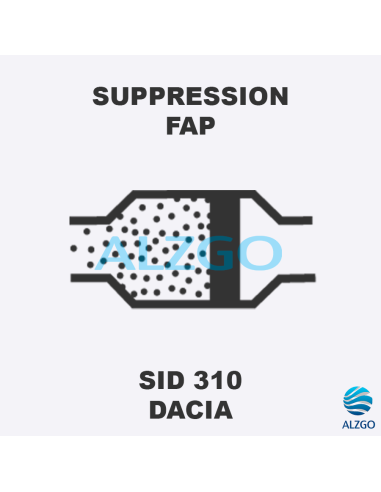 FORFAIT SUPPRESSION FAP DACIA SID 310