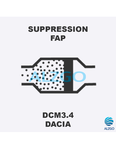 FORFAIT SUPPRESSION FAP DACIA DCM3.4