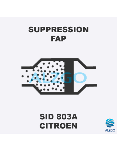 FORFAIT SUPPRESSION FAP CITROEN SID 803A