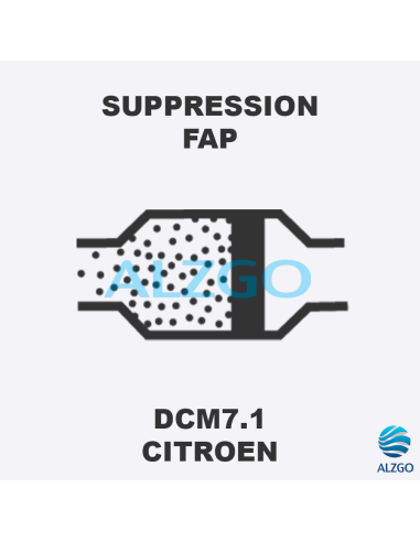 FORFAIT SUPPRESSION FAP CITROEN DCM7.1