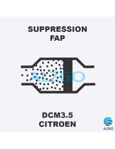 FORFAIT SUPPRESSION FAP CITROEN DCM3.5