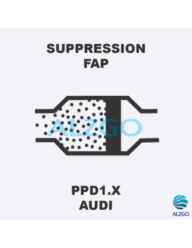 FORFAIT SUPPRESSION FAP AUDI PPD1.X