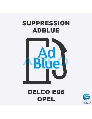 SUPPRESSION ADBLUE OPEL DELCO E98