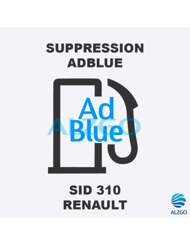 SUPPRESSION ADBLUE RENAULT SID 310