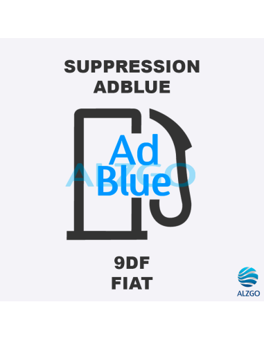 SUPPRESSION ADBLUE FIAT 9DF