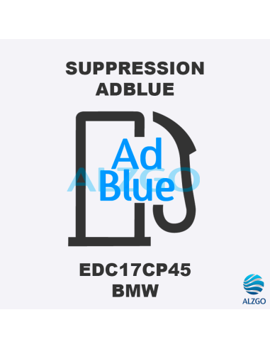 SUPPRESSION ADBLUE BMW EDC17CP45