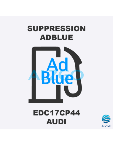 SUPPRESSION ADBLUE AUDI EDC17CP44
