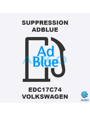 SUPPRESSION ADBLUE VOLKSWAGEN EDC17C74