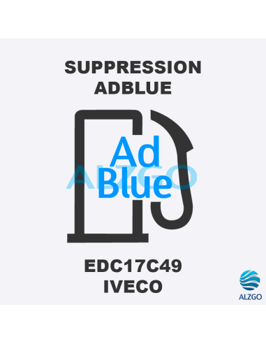 SUPPRESSION ADBLUE IVECO EDC17C49