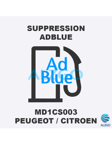SUPPRESSION ADBLUE PEUGEOT/CITROEN MD1CS003